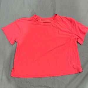 Lululemon Hot Pink Crop top